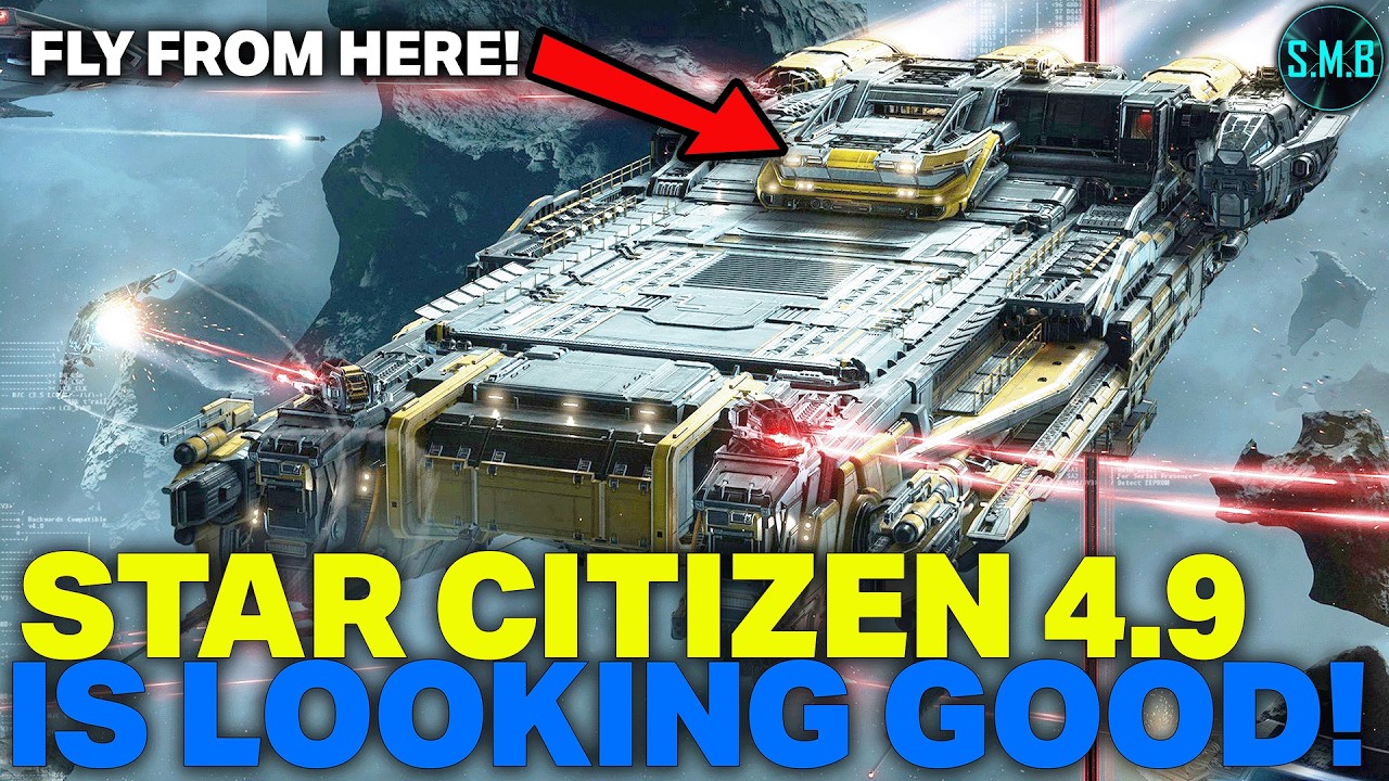 Star Citizen Alpha 4.9 выглядит ОЧЕНЬ АППЕТИТНО!
