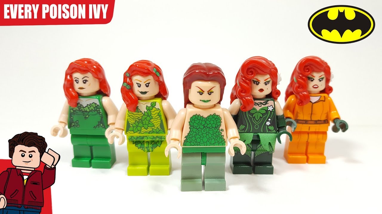 EVERY Poison Ivy LEGO Minifigure EVER Made!