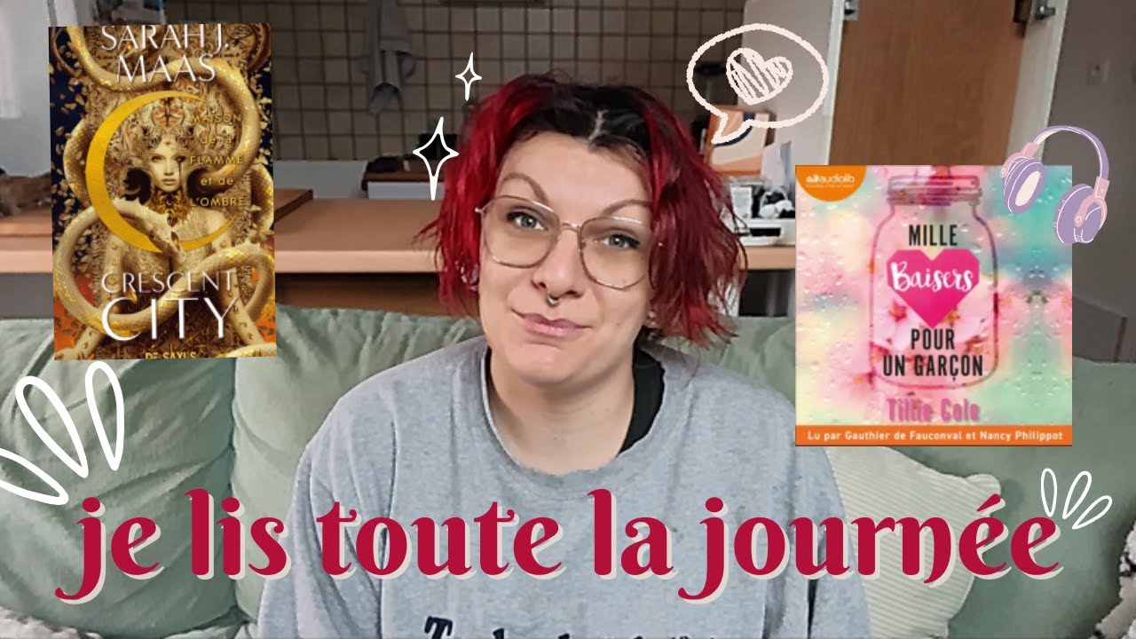 Crescent City T3, Milles baisers pour un garçon - VLOG 12H de LECTURE