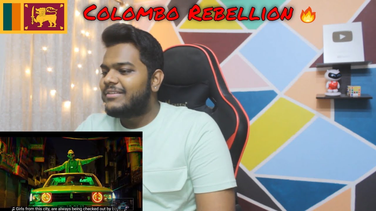 Smokio - Colombo Rebellion | කොළඹ කැරැල්ල [Official Music Video] | SINHALA RAP REACTION