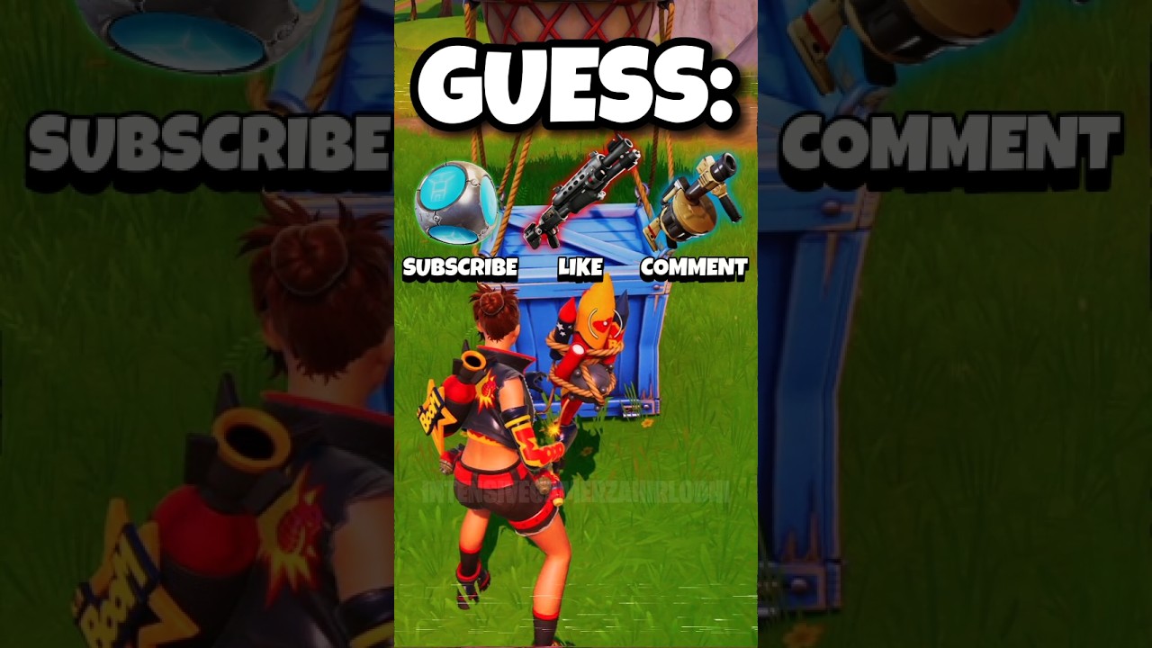Help DYNAMO TNTINA Guess The SUPPLY DROP 🤔 #fortnite #shorts
