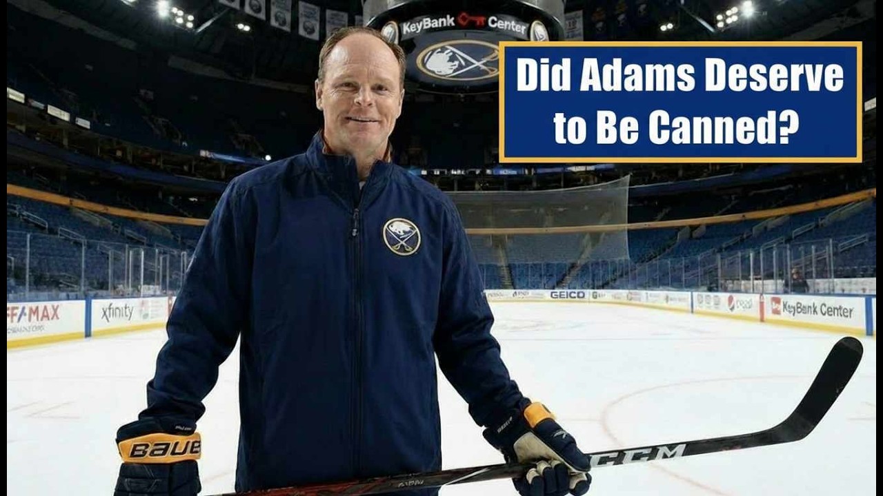 Did Sabres GM Kevyn Adams Deserve to Be Canned? Nuff Said with Bob Koshinski and Mike Harrington