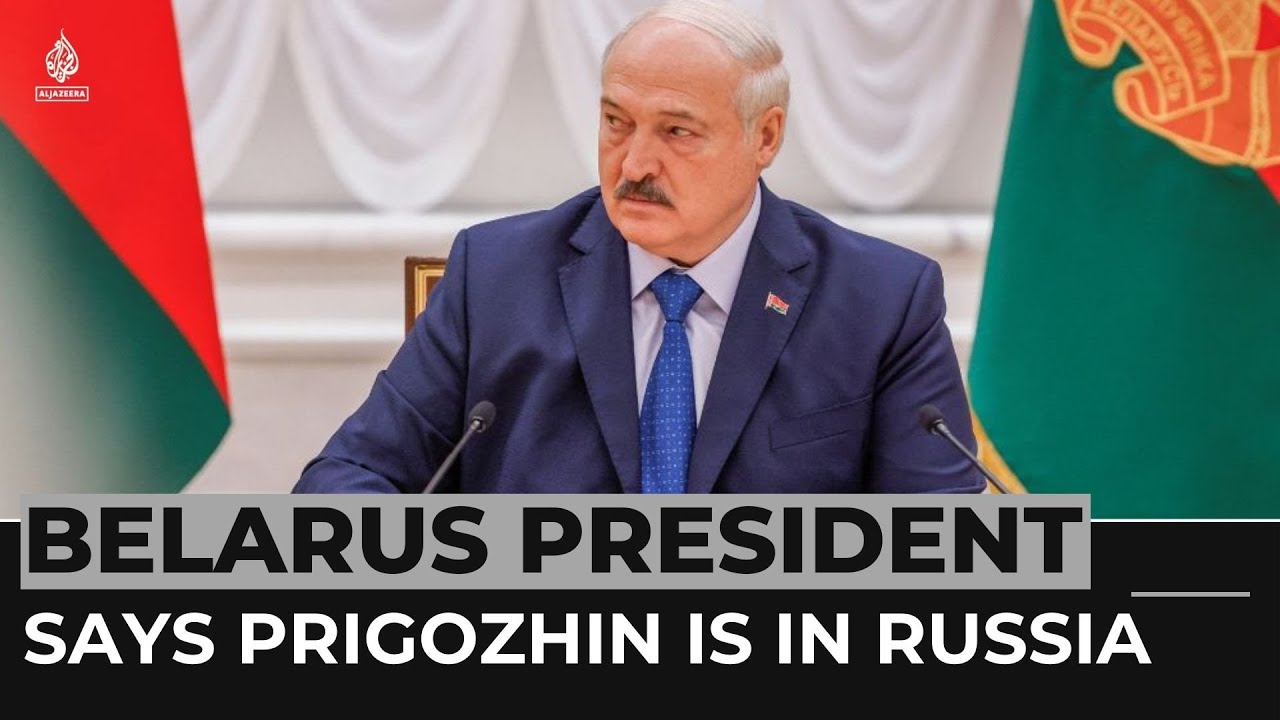Wagner boss back in Russia, says Lukashenko