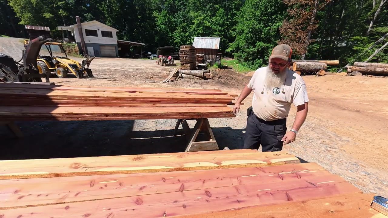 First Time Running Cedar Through our Weinig Profimat 22N