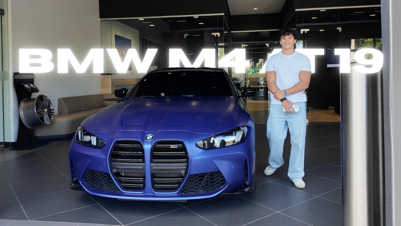 I BOUGHT A 2025 BMW M4 COMP AT 19