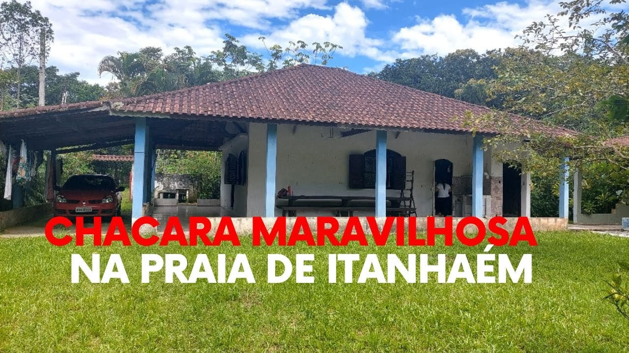 Chacara maravilhosa na praia de Itanhaém SP.