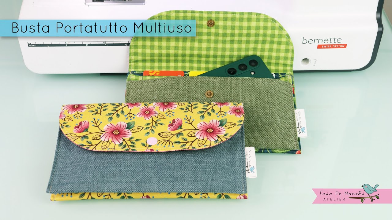 Busta portatutto - Tutorial Novembre Cris De Marchi