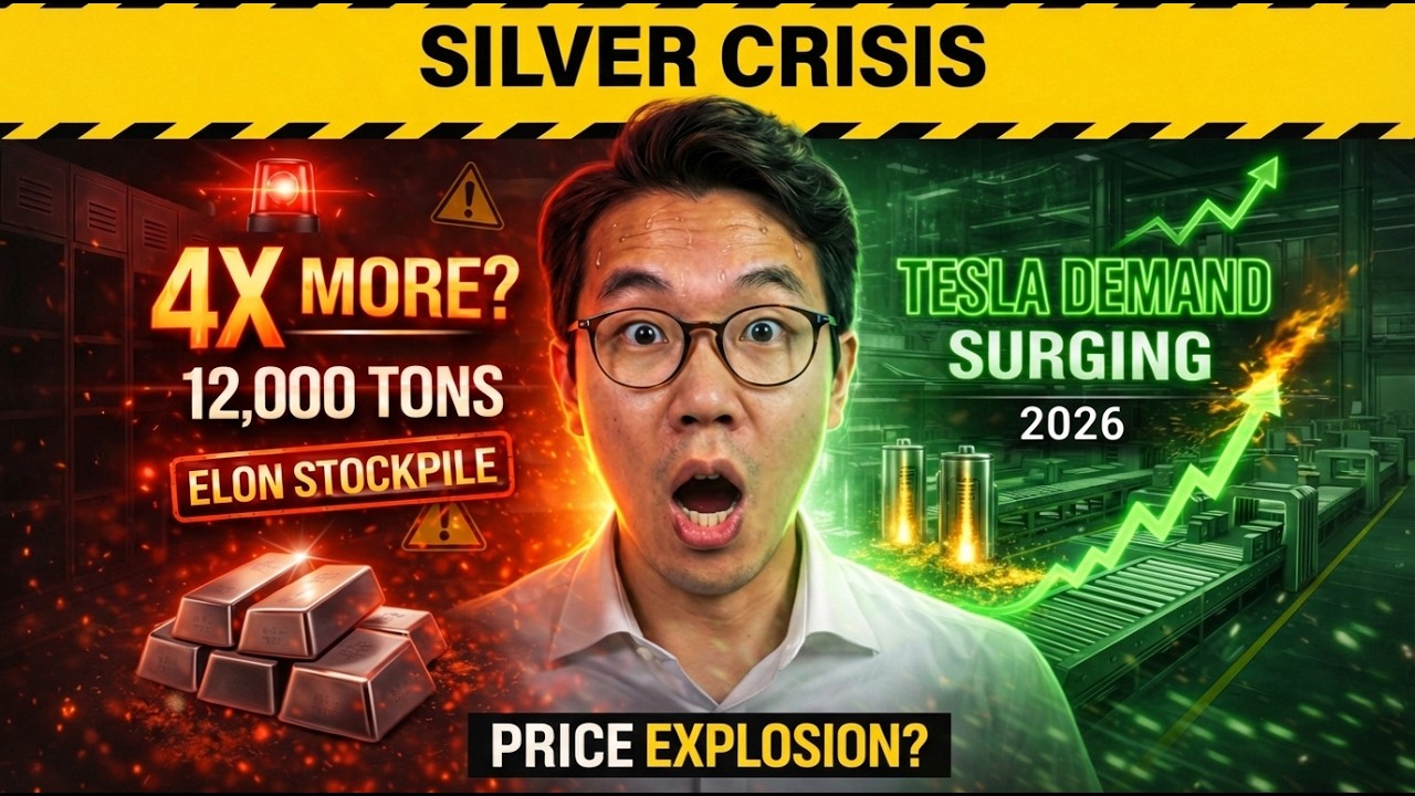 Tesla's Silver Crisis: 4X More Demand + Elon's Massive 12,000 Ton Stockpile