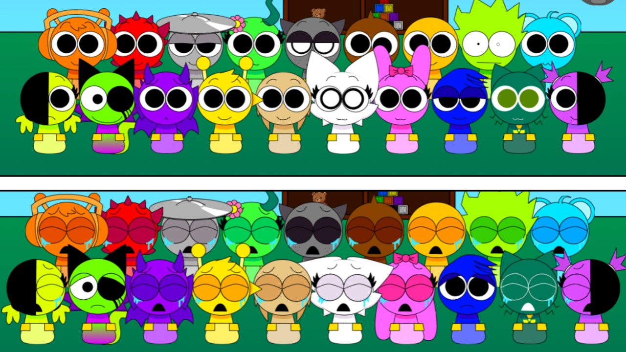 NEW Interactive Sprunki Babies Daycare Game! [Sprunki Interactive Daycare PYRAMIXED]