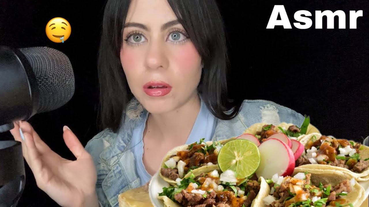 Asmr comiendo Comida Mexicana | Asmr súper relajante