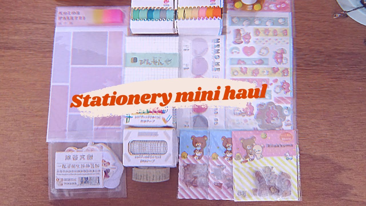 ♥Stationery Mini Haul♥