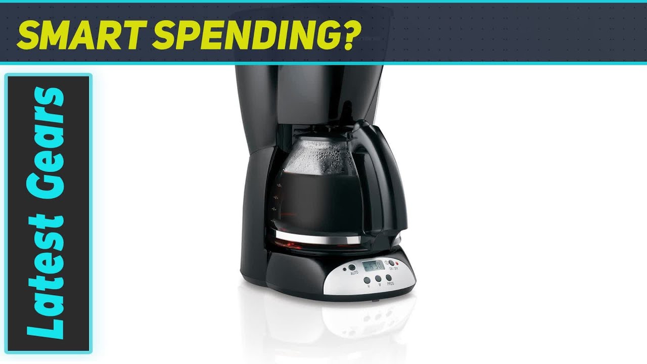 Hamilton Beach 12-Cup Coffee Maker, Digital (49465) - The Best Programmable Drip Coffee
