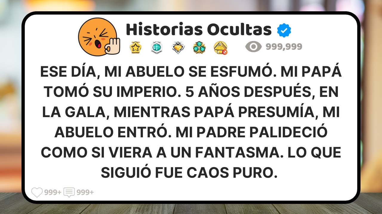 Mi Abuelo Desapareció Sin Rastro. Mi Padre Tomó Su Empresa. 5 Años Después, En La Reunión Familiar…