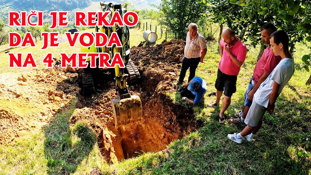 KOPANJE BUNARA NA VRH BRDA KOD MILIĆA