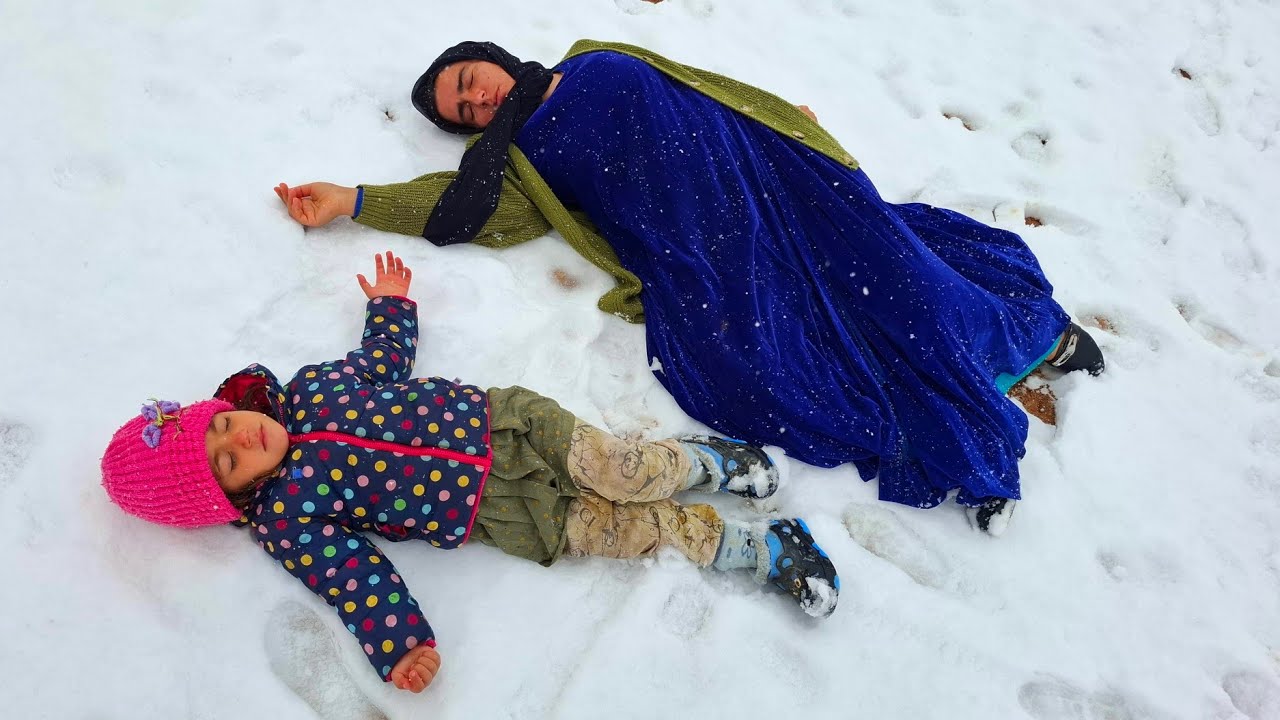 Frozen body nomadic mother and daughter by operator discovered was