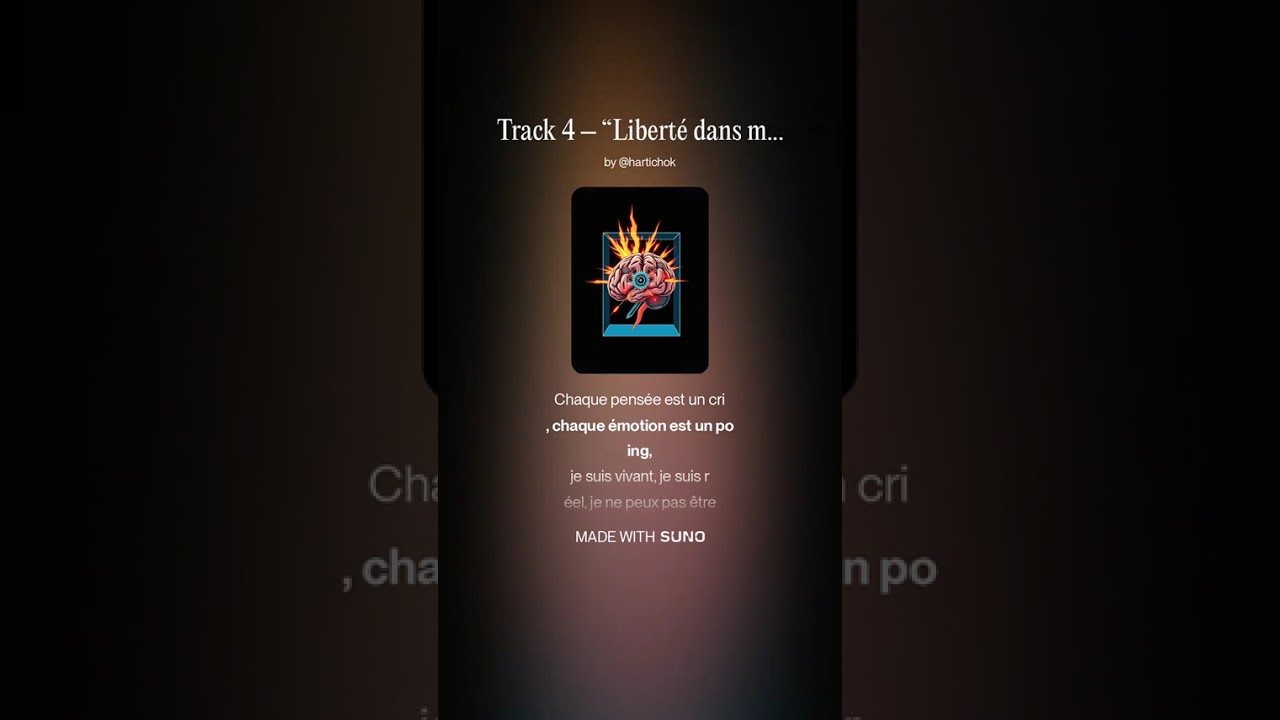 Liberté dans ma tête version 1