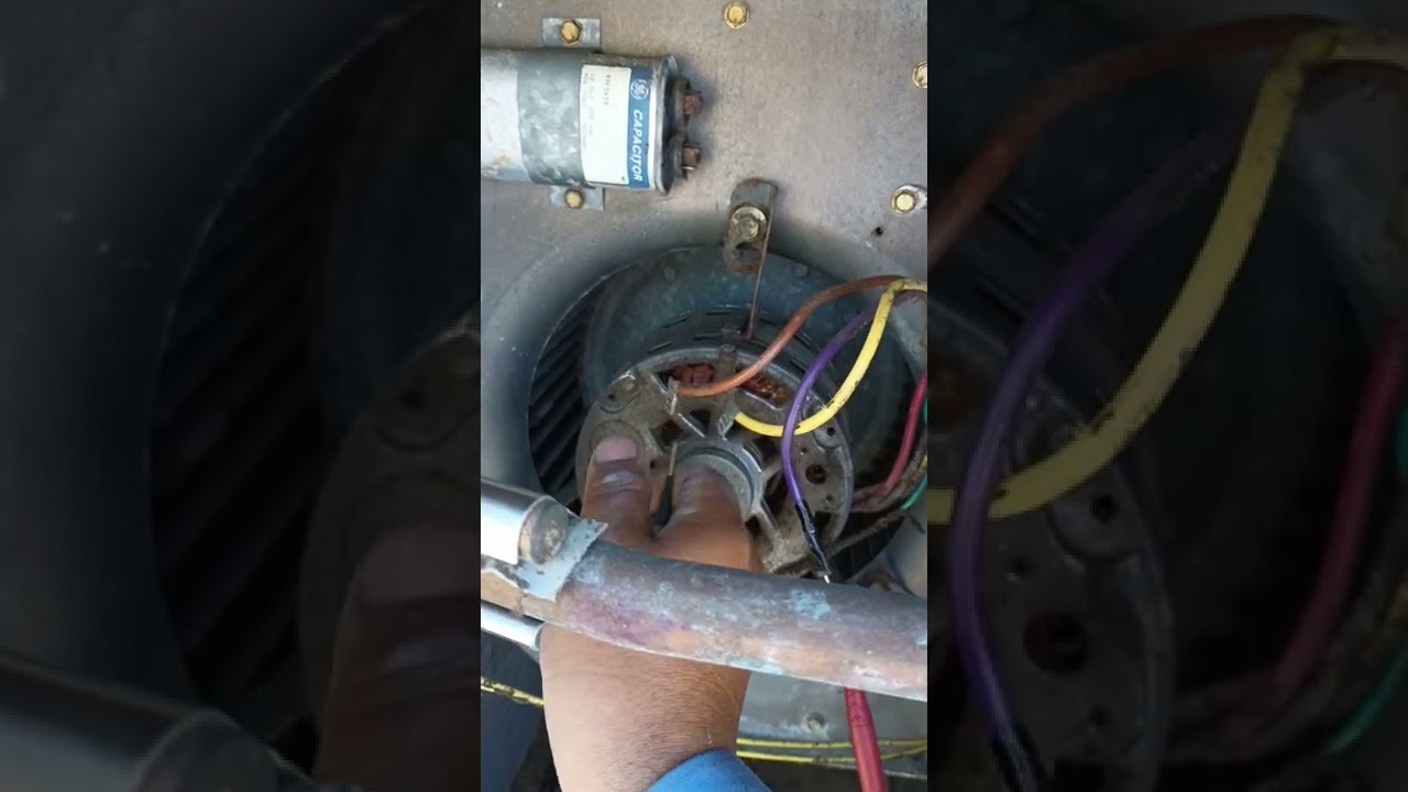HVAC bad blower motor