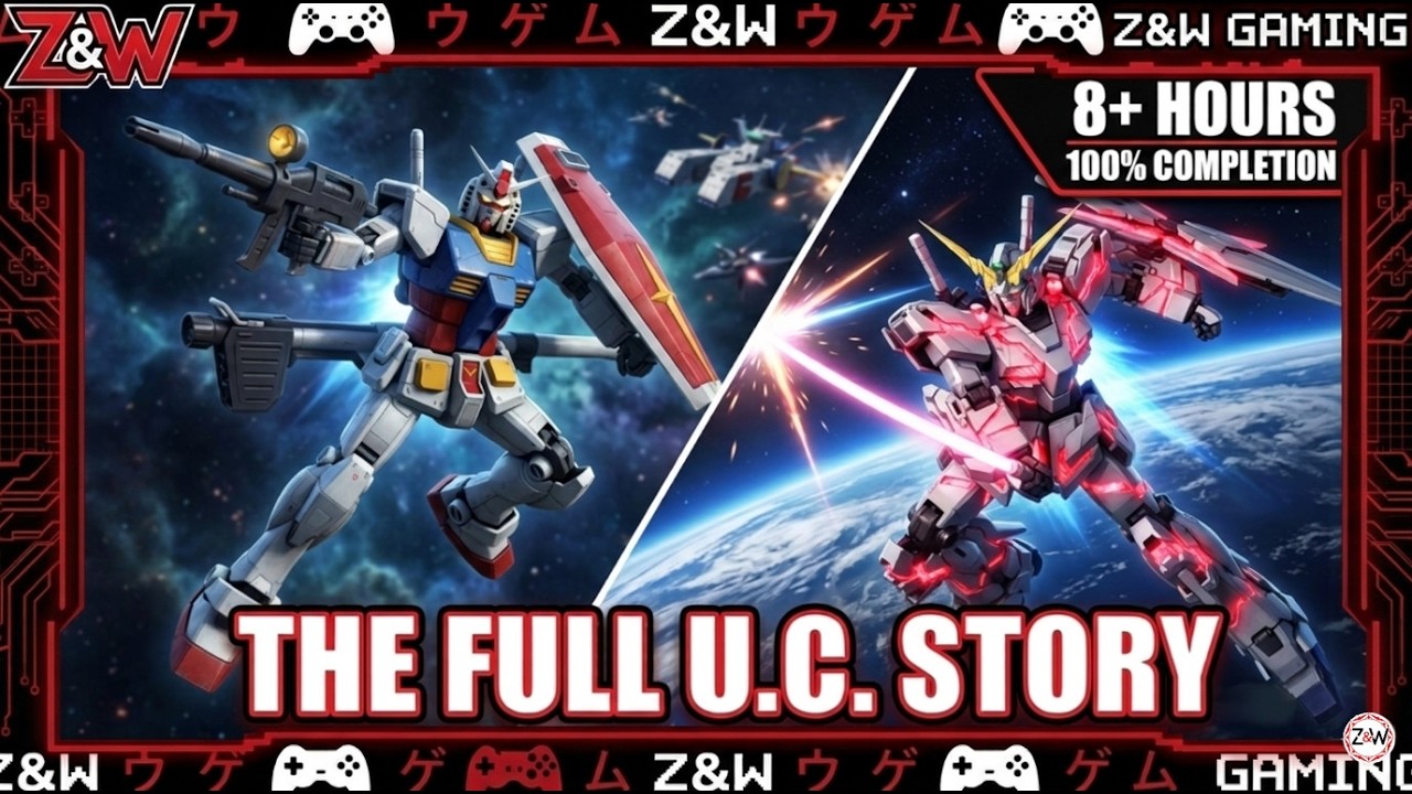 Dynasty Warriors: Gundam Reborn(PS3, 2014) Longplay Official Mode: Full U.C. Timeline(No Commentary)
