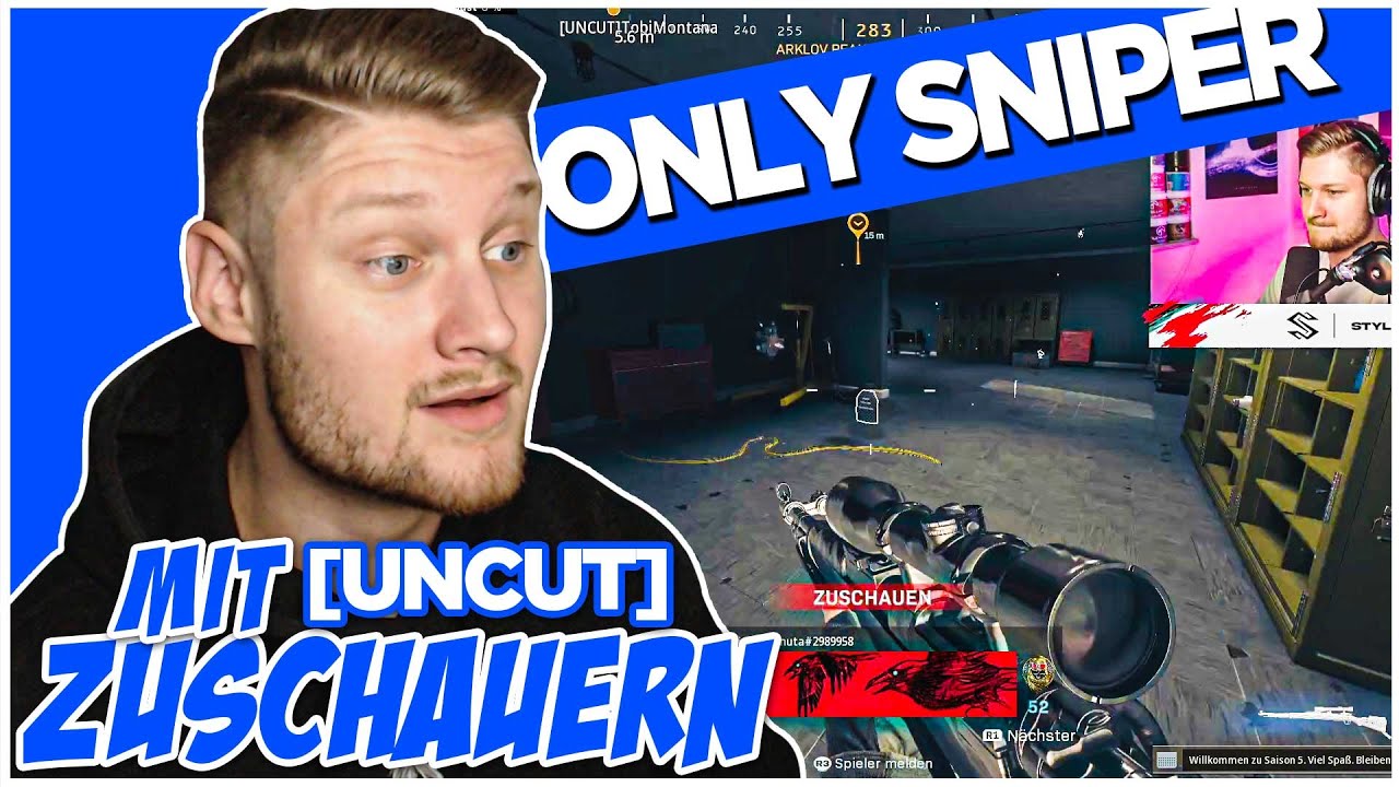 Seltsame SNIPER ONLY [UNCUT] Runde mit UNFASSBAREM ENDE!