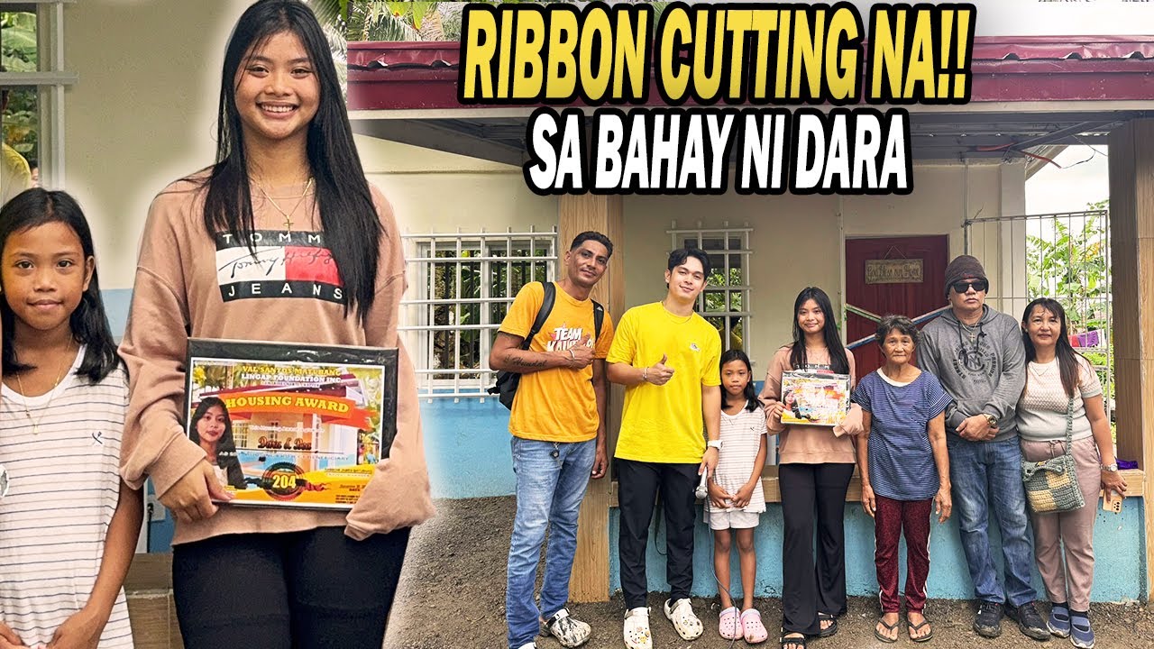 PART 32 | DARA NAIYAK SA RIBBON CUTTING SA KANILANG BAHAY!