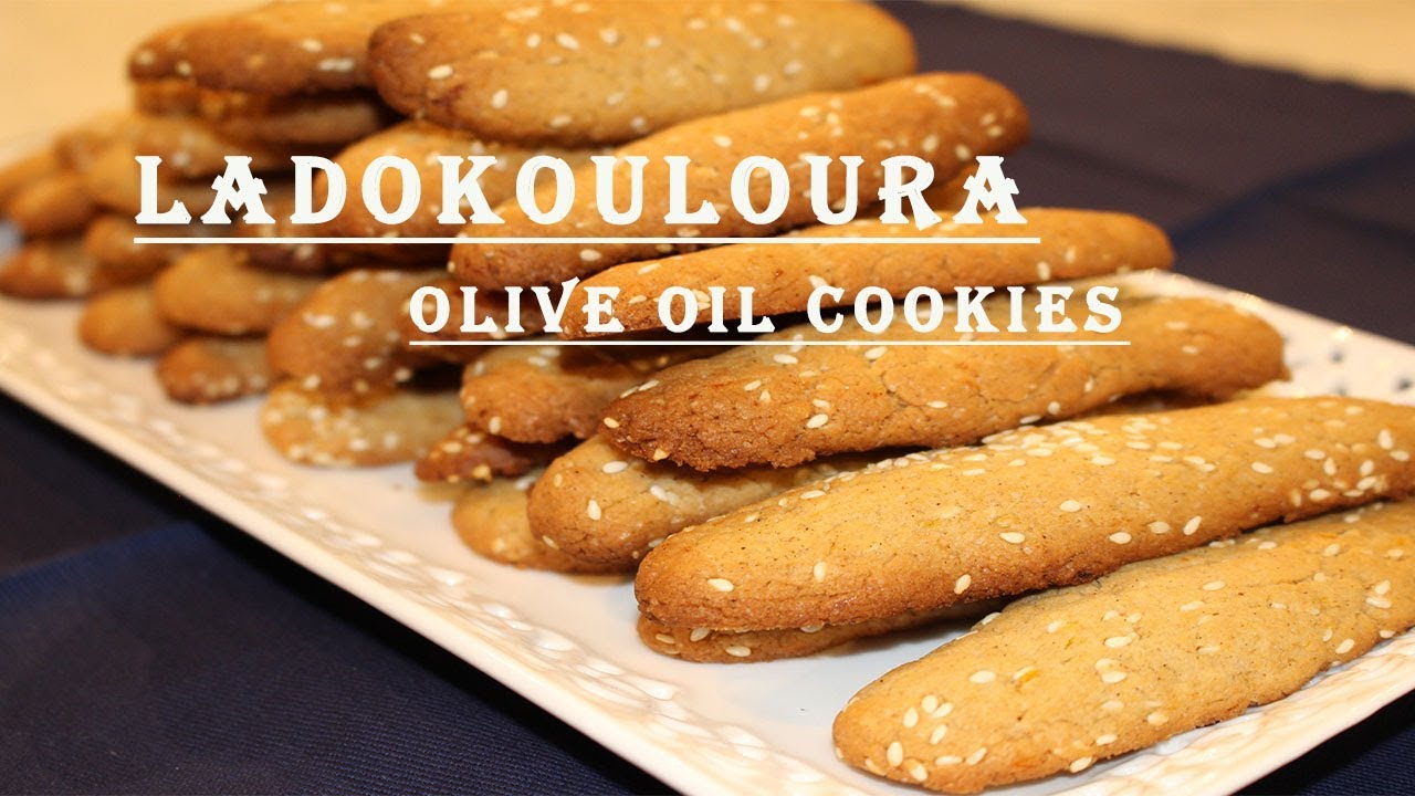 Olive Oil Cookies: Greek Ladokouloura (VEGAN)