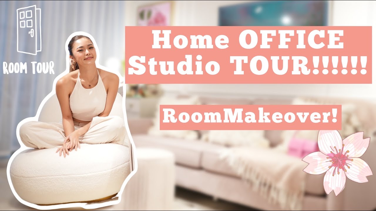 My HOME OFFICE STUDIO (Room Makeover!) | Kim Chiu