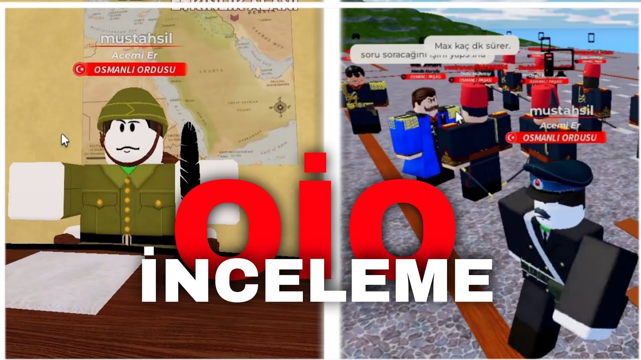 OİO ASKER OYUNU İNCELEME | Roblox Asker Oyunu