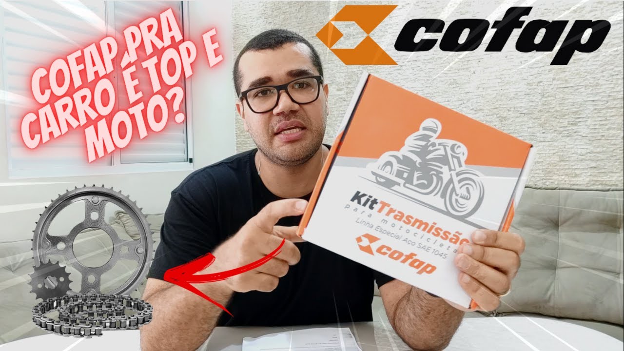 Kit Transmissão Relação Cofap Para Motos Vale a Pena é Bom?