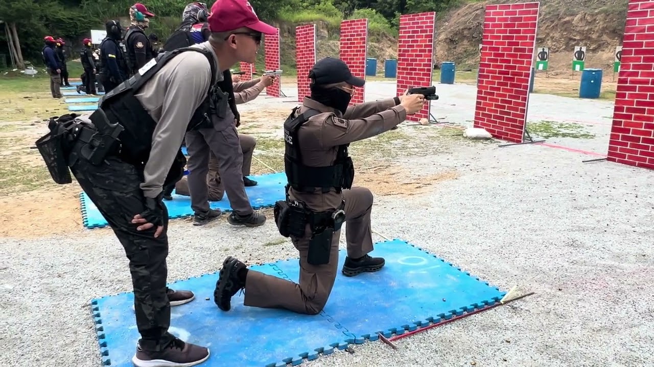 ฝึกทดสอบยิงปืนพกระบบ COMBAT HANDGAN   2567 EP.3