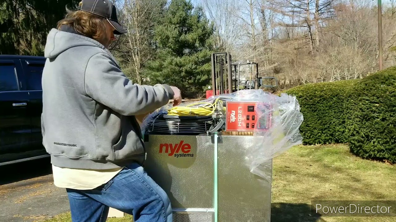 Nyle L200M unboxing and kiln build update