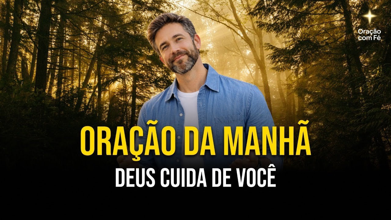 ORAÇÃO DA MANHÃ - DEUS cuida de Você!
