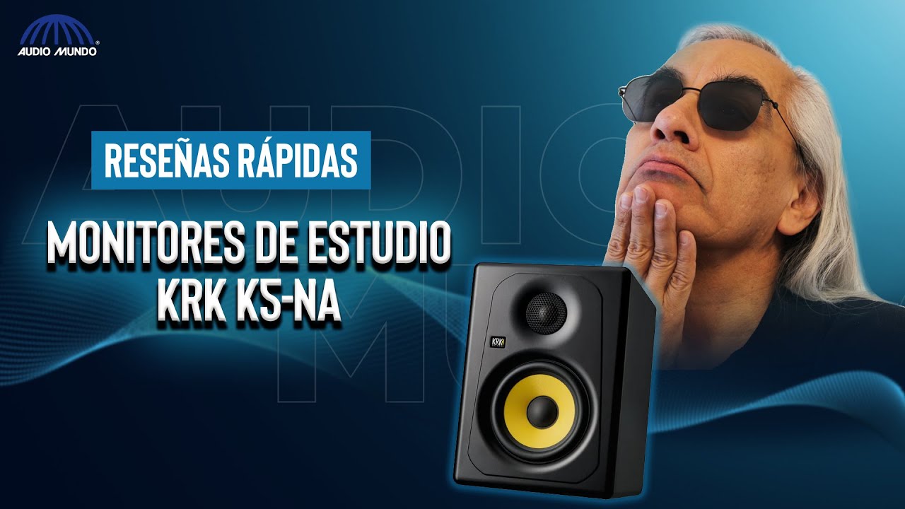 KRK K5-NA | MONITORES DE ESTUDIO COMPACTOS con SONIDO PROFESIONAL 🎧🔥