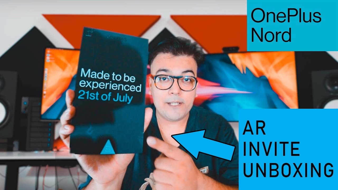 ONEPLUS NORD AR INVITE UNBOXING *BIG SURPRISE*