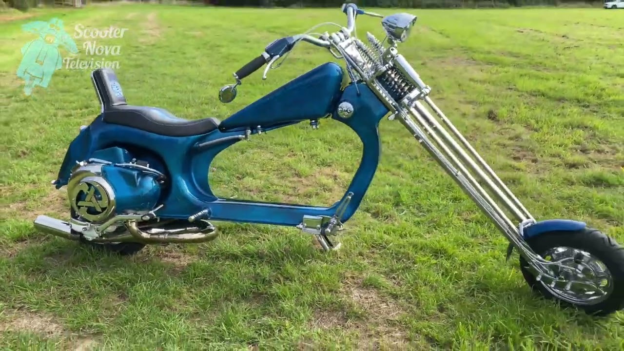 World Freakshow Custom Vespa Chopper - ScooterNova magazine