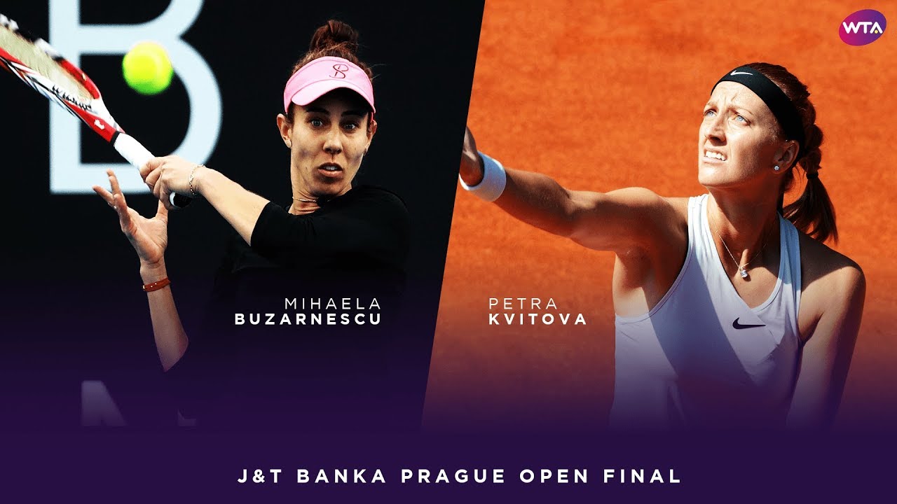 Mihaela Buzarnescu vs. Petra Kvitova | 2018 J&T Banka Prague Open Final | WTA Highlights