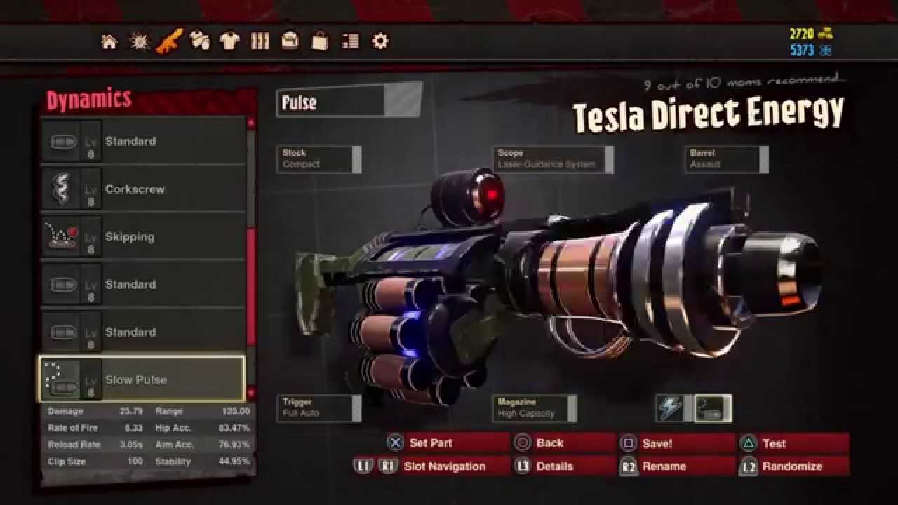 Loadout PS4 Best Gun Tesla Direct Energy