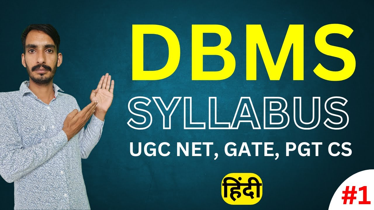 Database Management System DBMS syllabus