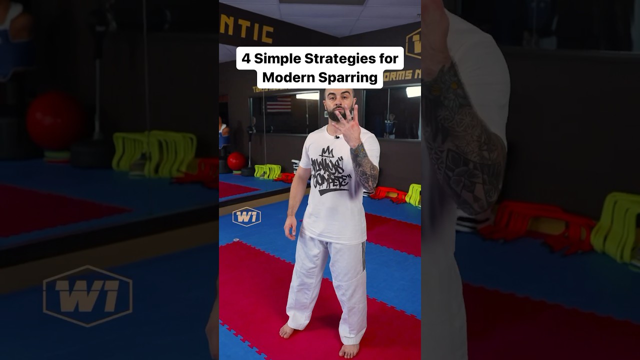 4 Simple Strategies for Modern Sparring #tkd #taekwondosparring #martialarts