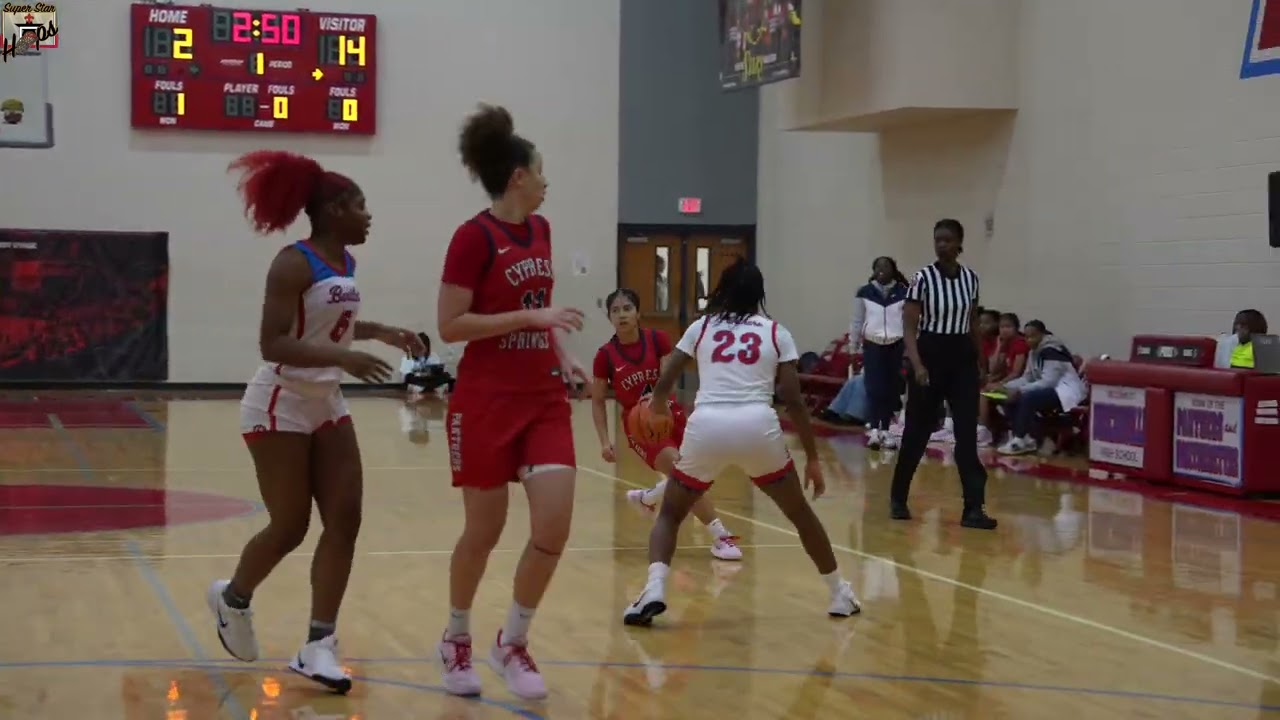5🌟🏀 Cypress Springs (TX) vs Bartlett (TN) | Thanksgiving Hoopfest 2024 Girls Basketball | Full Game