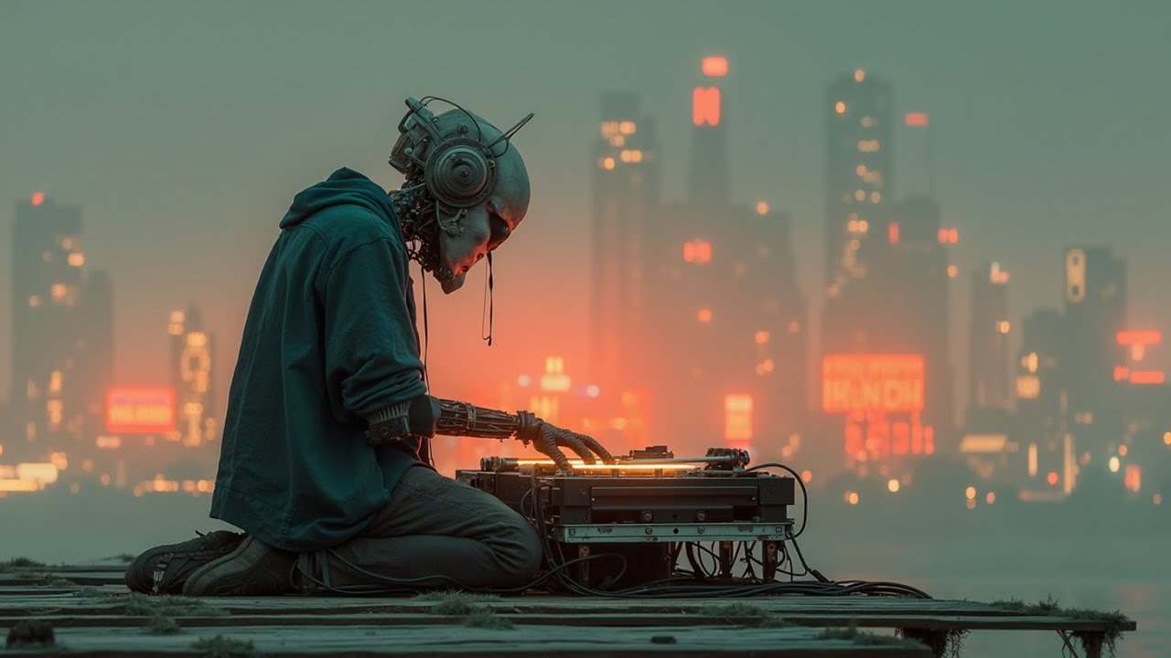 Deep Melodic Techno Trance Mix ~ Киберпанк музыка для фокуса, учебы и рабочего процесса