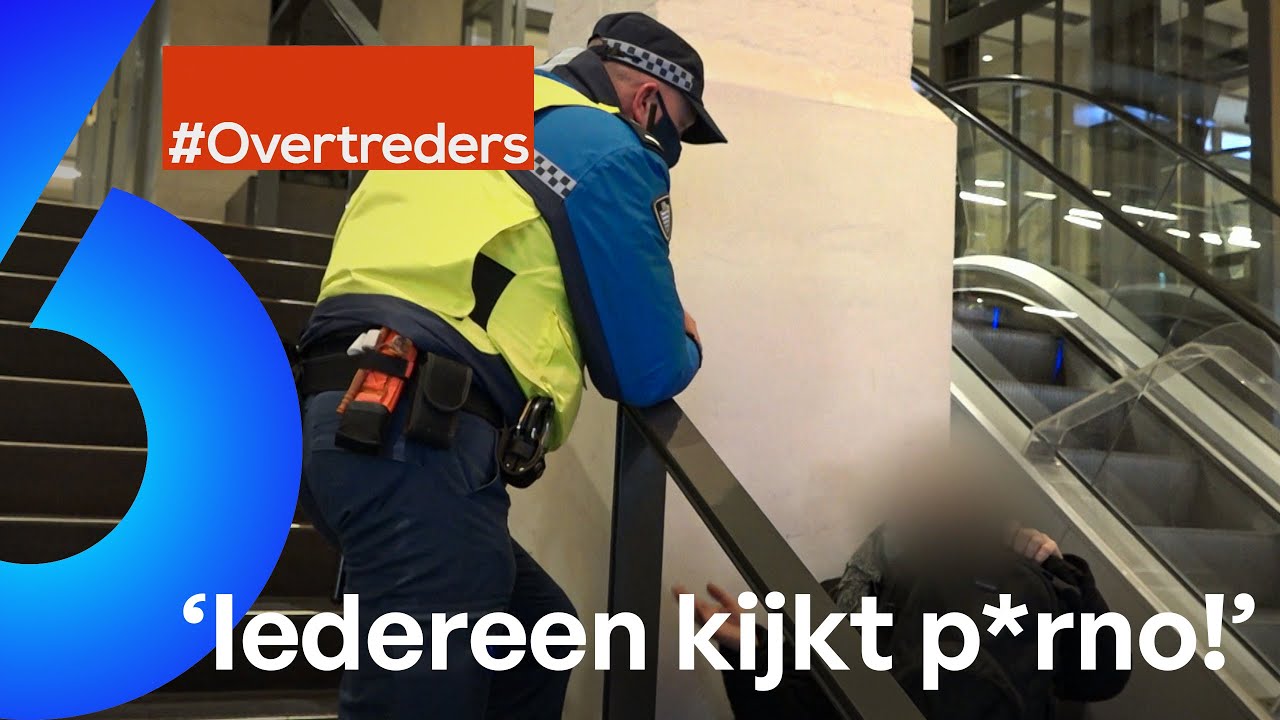 Man kijkt SCHAAMTELOOS HARDE P*RNO op station! | Overtreders #AFL18