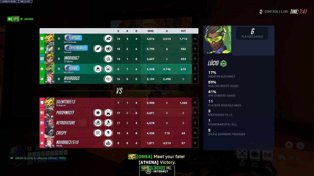 Ilios (QP) - 4 stack fun, still getting used to pro controller