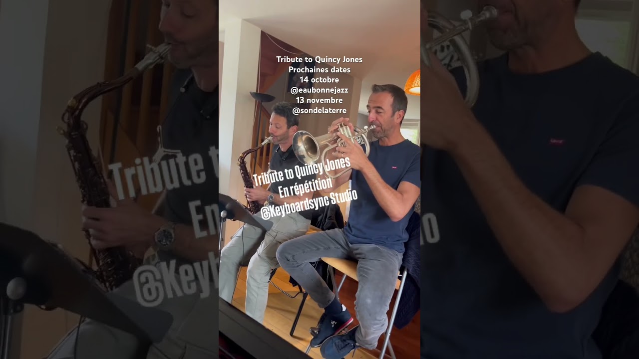 #keyboardsyncstudio #tributetoquincyjones @sylvaingontard @yannick.soccal @igordeferran9333