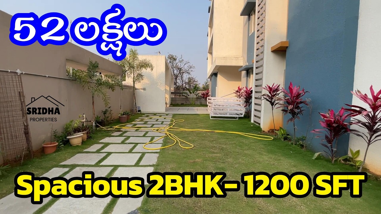 📞9666696855- Spacious 2BHK Flats @ 52 Lacs - Brand new 2BHK Flats for sale Near Kompally Hyderabad