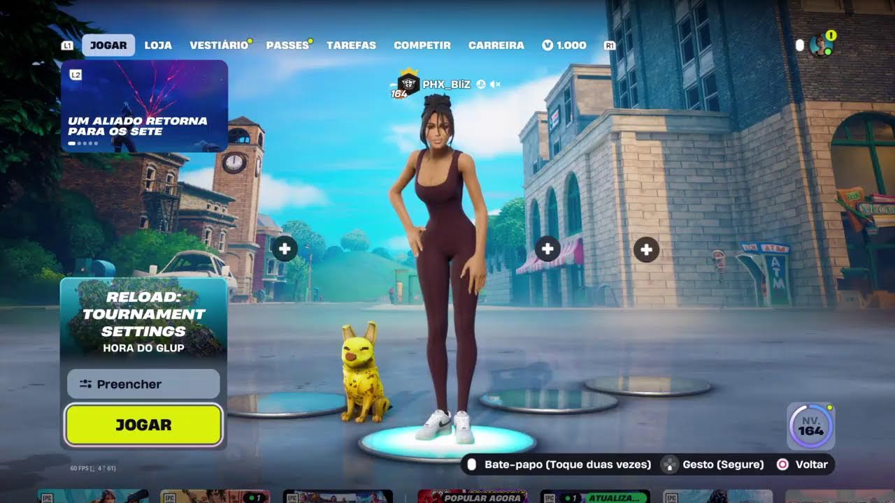 LIVE de scrim do bloco