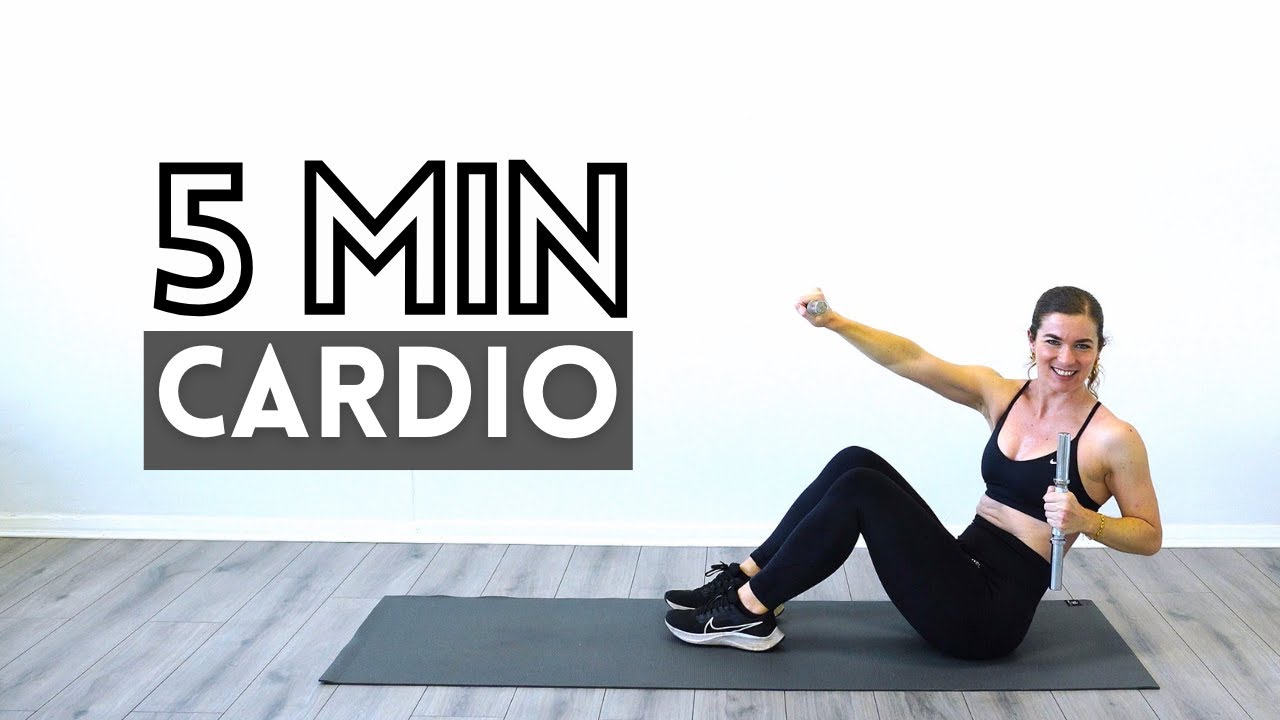 5min Défi Cardio Avec Haltères