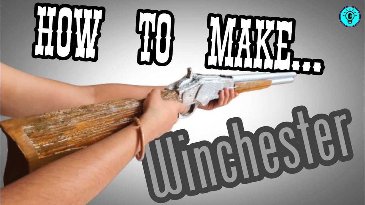 Cardboard Winchester 1867 | Musket I Grand Functional Winchester 😳 | DIY cardboard Gun #winchesters 