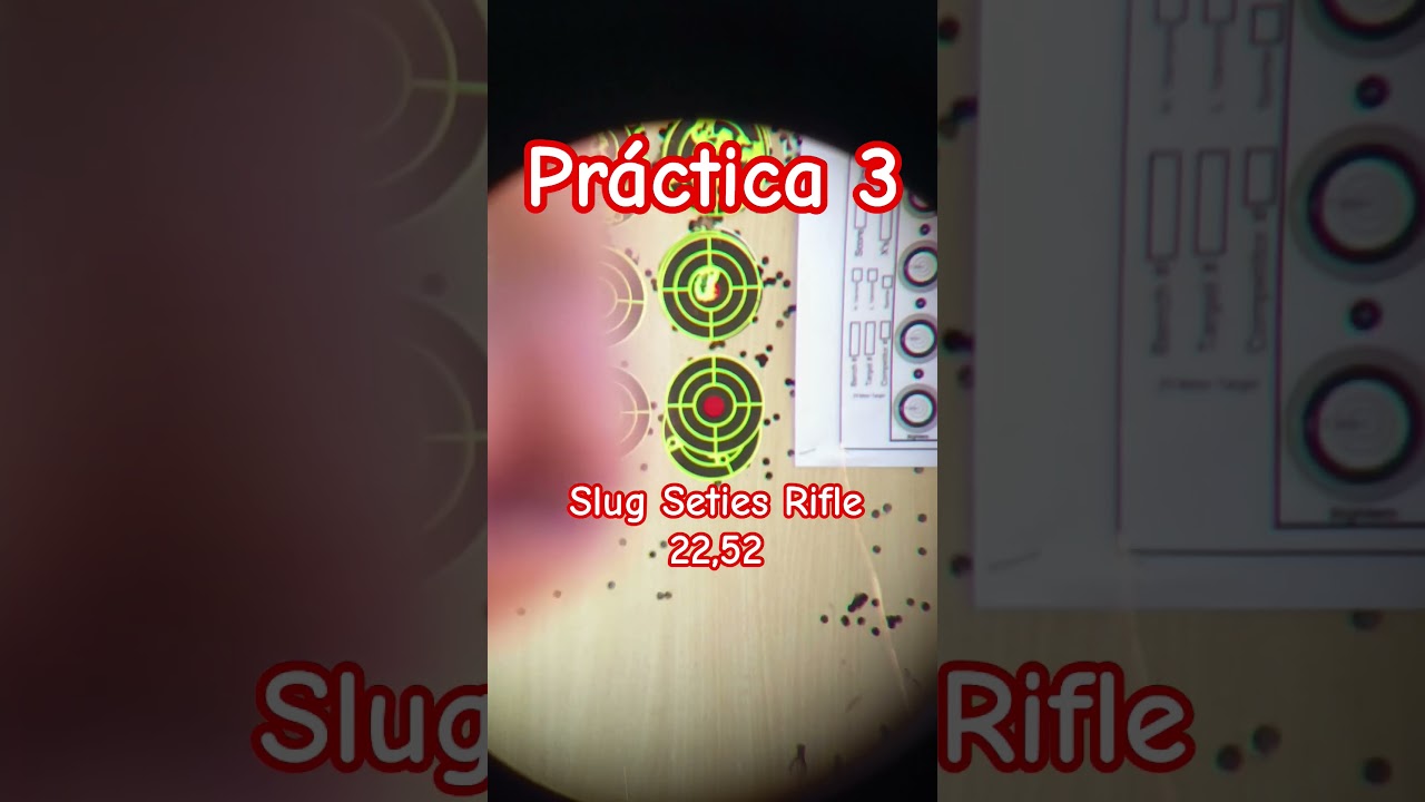 Pr&aacute;cticas 3 #fxairguns #pcpairgun #armasdeaire #fxmaverick#