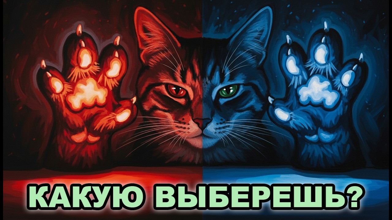 «Моя Кошка ПСИХ!» — Нет, Просто Она ЛЕВША