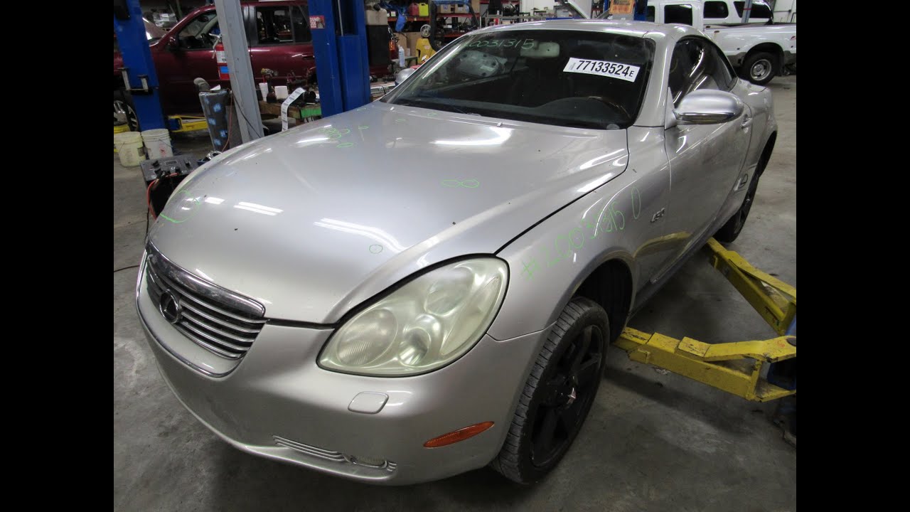 2002 Lexus SC430 225k #20031315 Start & Run Video